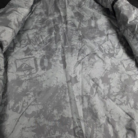VTG Quiksilver Men's XL Snowboarding Gorpcore Black Gray Red Full Zip Up Jacket - Picture 7 of 11